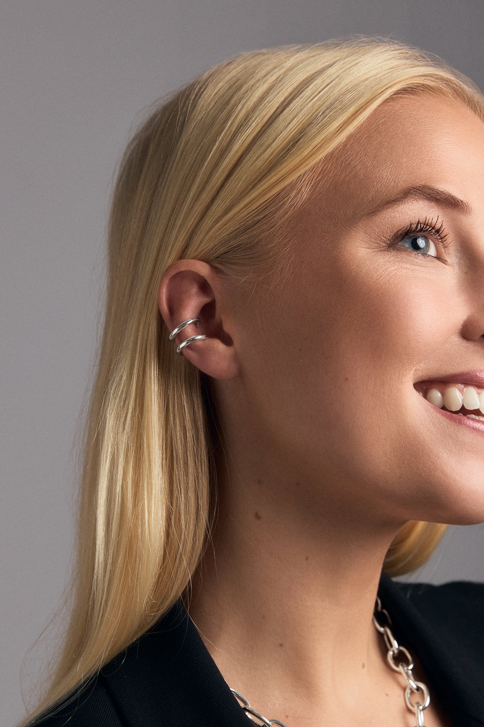 Ear cuff double